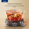 Donlim 3L Cast Iron Enamel Micro-Pressure Pot