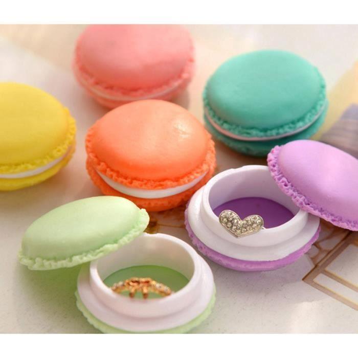 6PCS Mini Ecouteur Carte SD Macarons Bag Box Storage Case Etui