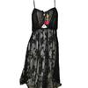 Women's Plus Size Sexy Lace Mesh Nightgown Lingerie