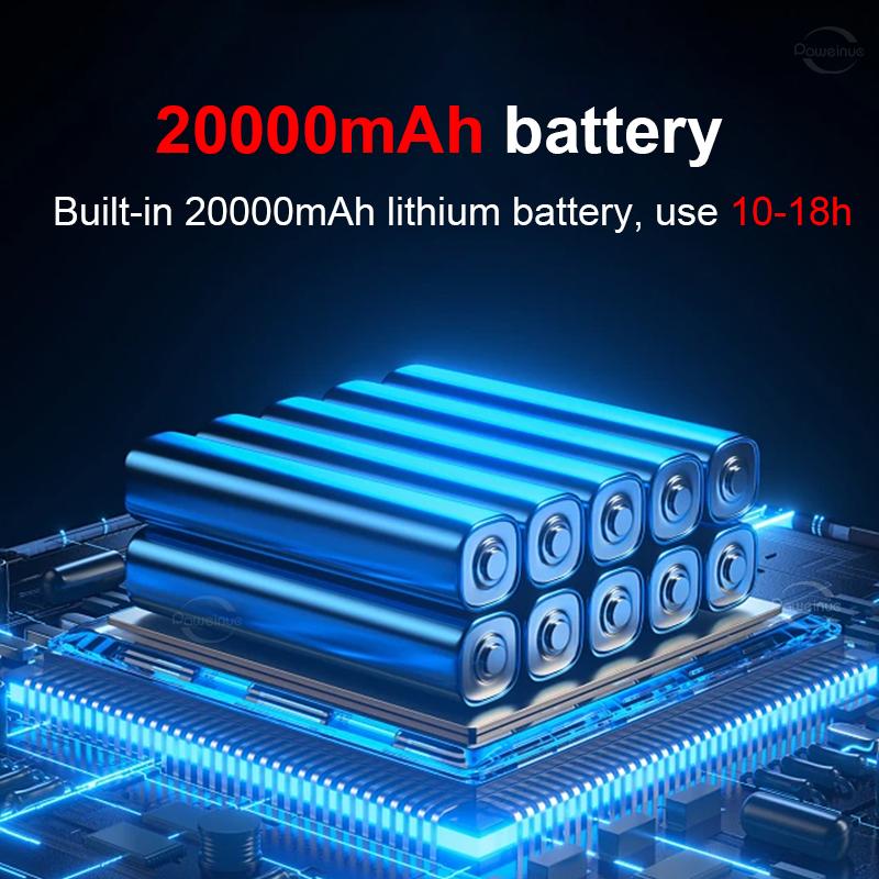 66000000LM Outdoor Solar Lamp Super Bright LED Solar Light External Solarlight Solar Hanging Lantern 20000mAh Rechargeable Light