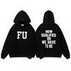 Mens Womens Casual Loose Fit Hooded Sweatshirt Jogger Pants Set Warm Cotton Streetwear Outfit Winter