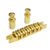 Zinc Alloy Split Guitar Bridge Playability Bridge Tailpiece Replacement Split Guitar Bridge Tailpiece Easy to Install