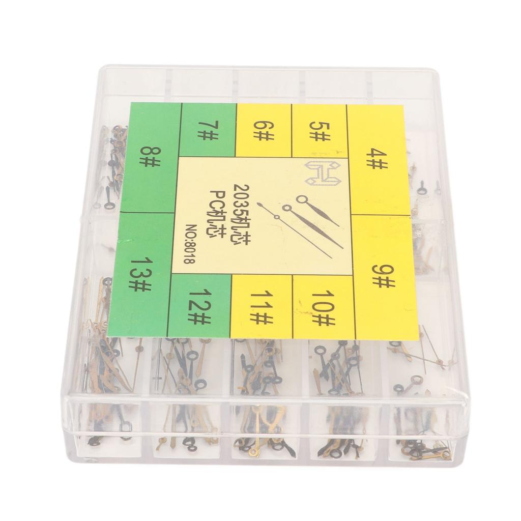 Náhradní hodinky Hodinová Minutová Vteřinová Ručička Ručky Hodinek Díly pro Strojek 2035 PC Černá Zlatá