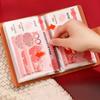 New Password Cash Storage Book Large Capacity 10000 Yuan Money Organizer New Style Bill Record Keeper Saving Folder Savings Book