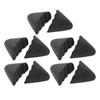 5 Pairs Pointed Shoe Filler Insert PU Foam Thick Soft Toe Cushion Fillers Half Size Shoe Filler For