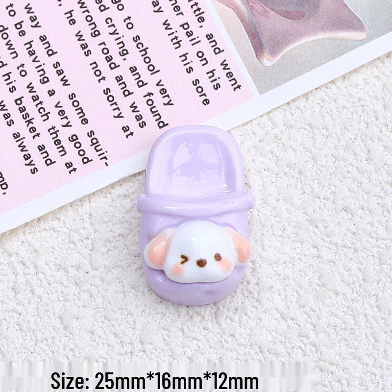 Handmade Resin Hair Clips & Cartoon Croc Charms - Cute Animal Designs & Jewelry Materials
