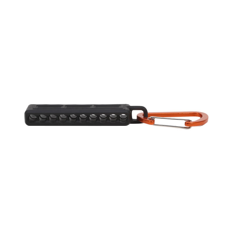 

Screwdriver Bit Storage Organizer 10 Holes Screwdriver Bit Rack With Carabiner Drill Bits Storage Case Tool Accessories