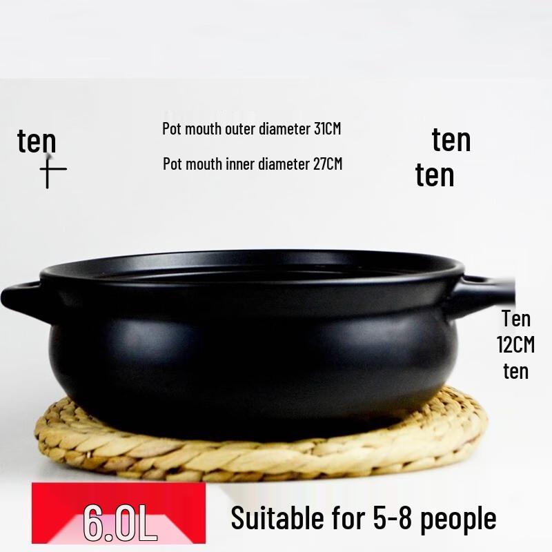 Lichuan Huaxing Extra Large Ceramic Stew Pot