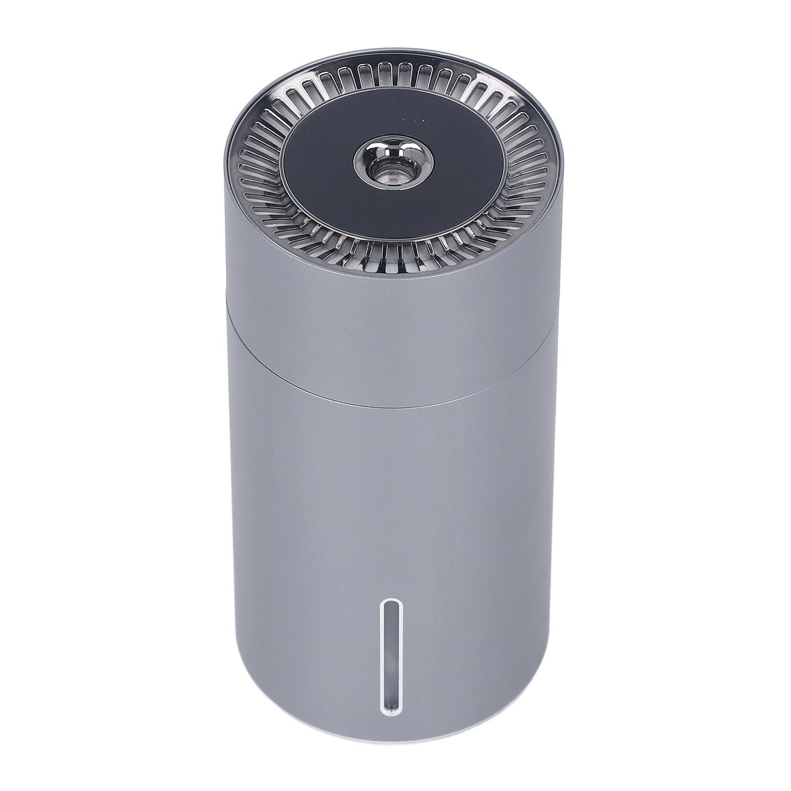 

Car Fragrance Humidifier USB 3 Gears Adjustable Automatic Induction Portable Aromatherapy Humidifier with Colorful сірий