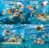 Blocuri de Construcție Submarin STEM pentru Explorarea Oceanelor, Set de Cărămizi Echipă de Deminare cu Clești Funcționali, Jucărie Educativă de Asamblare pentru Copii