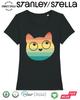 Retro Funny Cat T-Shirt Mens Womens Tees Top Womens Pet Gift / Premium Quality Christmas