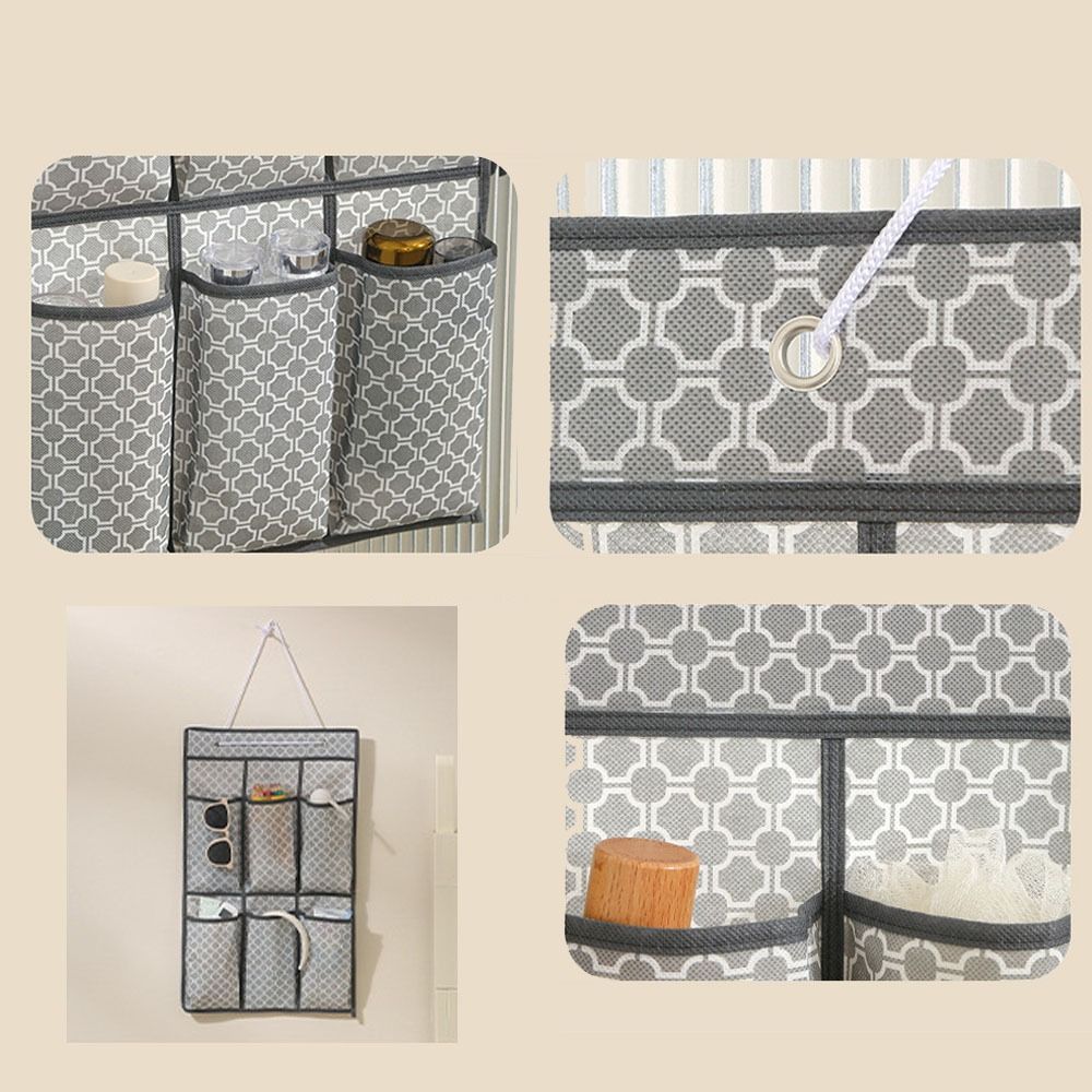 Space Saver Hanging Storage Bag Wall-mounted Shoe Rack Sundries Bag  Sundries Organization