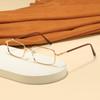 Men Reading Glasses Metal Full Frame Presbyopia Eyewear 0.5 0.75 1.0 1.25 1.5 2.0 2.25 2.5 2.75 3.0 3.25 3.5 3.75 4.0 Unisex
