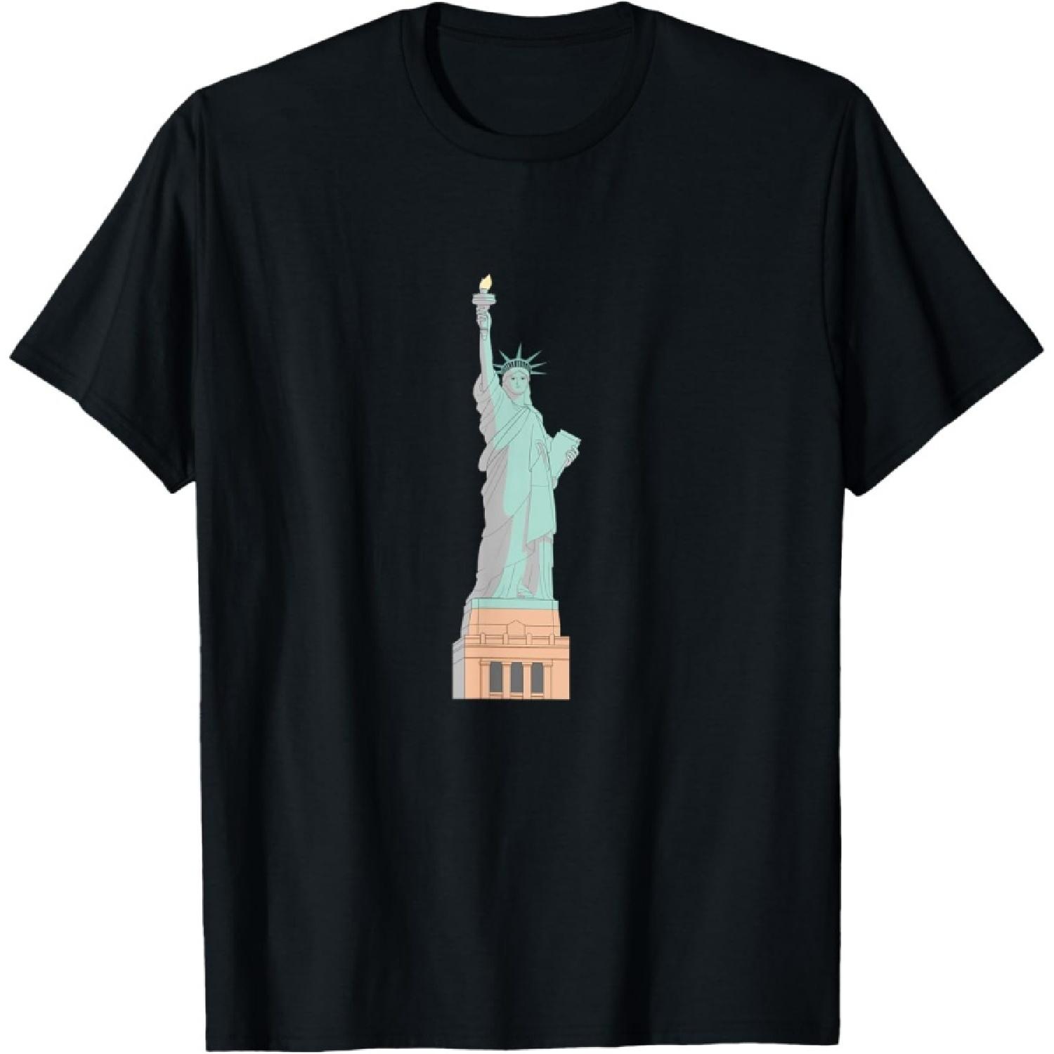statue of liberty T-Shirt(53) S