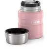 THERMOS ICON Vacuum Insulated Food Jar with 16 Matte Rose Spoon, oz,