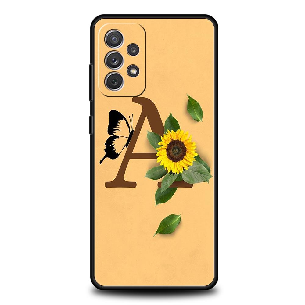 Sunflower Phone Case For Samsung Galaxy A17 A07 A55 A35 A25 A15 A05s A33 5G A31 A23 A21s A13 A41 A73 A53 A51 A71 A03s S10 Cover