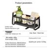 Multi-Functional Kitchen Sink Rack for Draining, Storage, and Organization