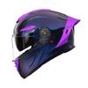 3C/DOT Color-Changing Dragon Motorcycle Helmet: Warm, All-Seasons, Half Helmet for Men and Women, Full Face Winter Safety Gear