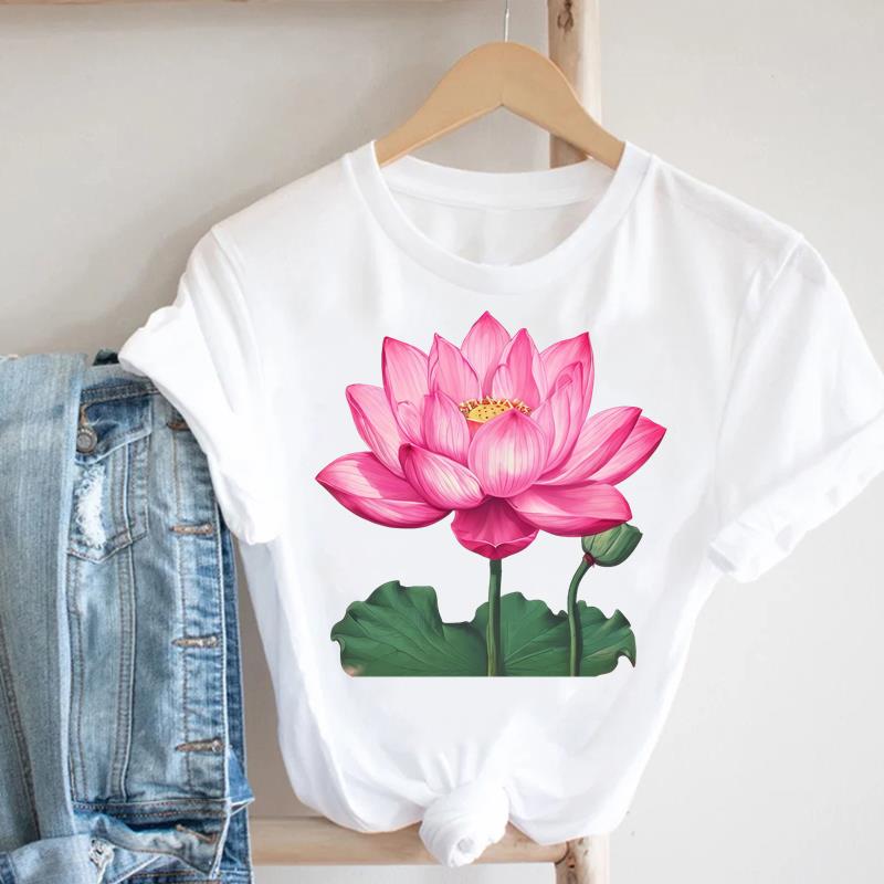 (Asian Size) Lady Female Top Graphic Short Sleeve T-shirts Printed Fashion letter love Clothing Women Casual T Shirt Tee