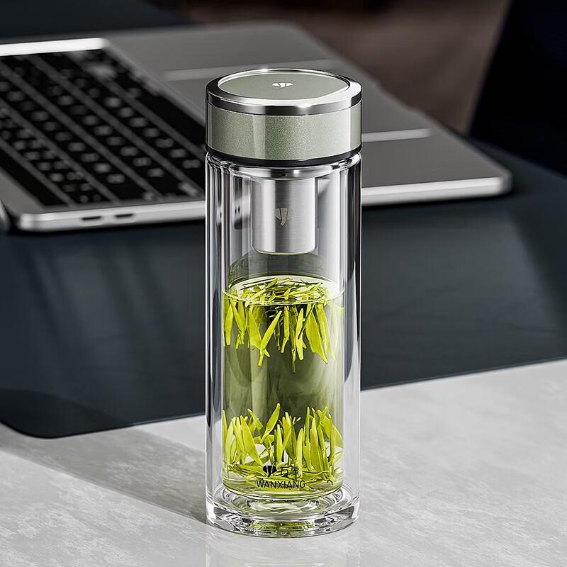 Wanxiang Double-Layer High Borosilicate Glass Cup