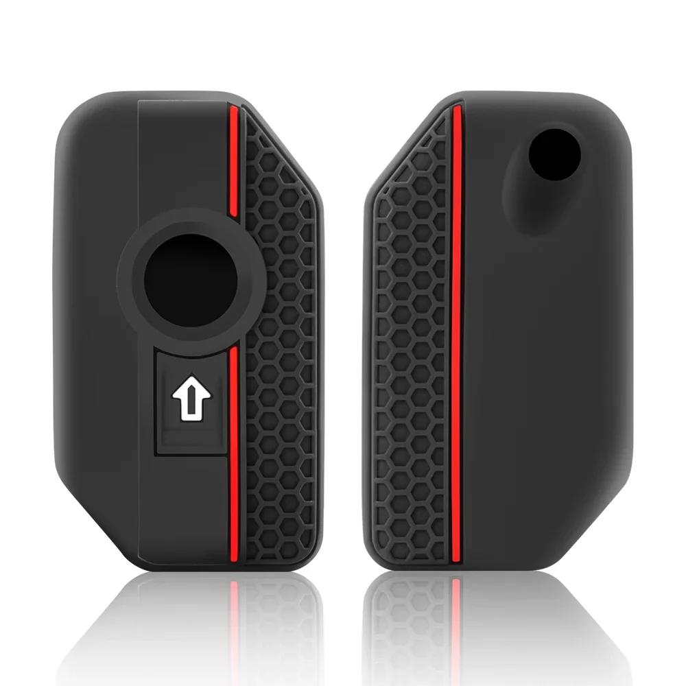 Silicone Key Case Skin Cover For BMW R1250GS R1200GS F750GS F850GS K1600B K1600GT R1200RS R1200RT F900R F900XR Motorcycle