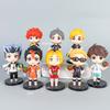 8-piece volleyball youth anime figurines, Xiangyang Yingshan Feixiong blind box toy models and display items