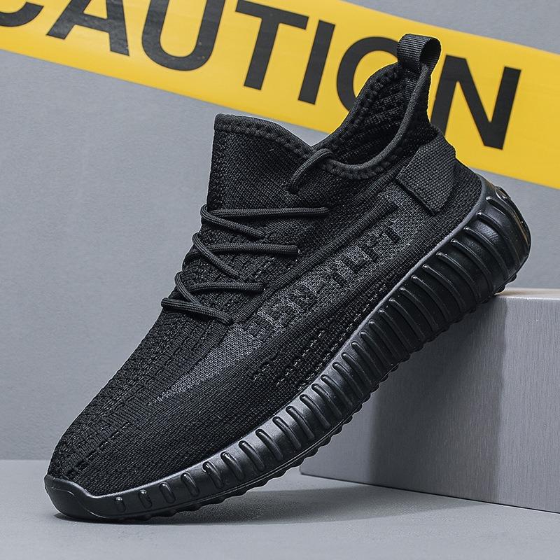 Breathable fly-woven men's shoes lightweight men's autumn mesh breathable trendy shoes mesh shoes