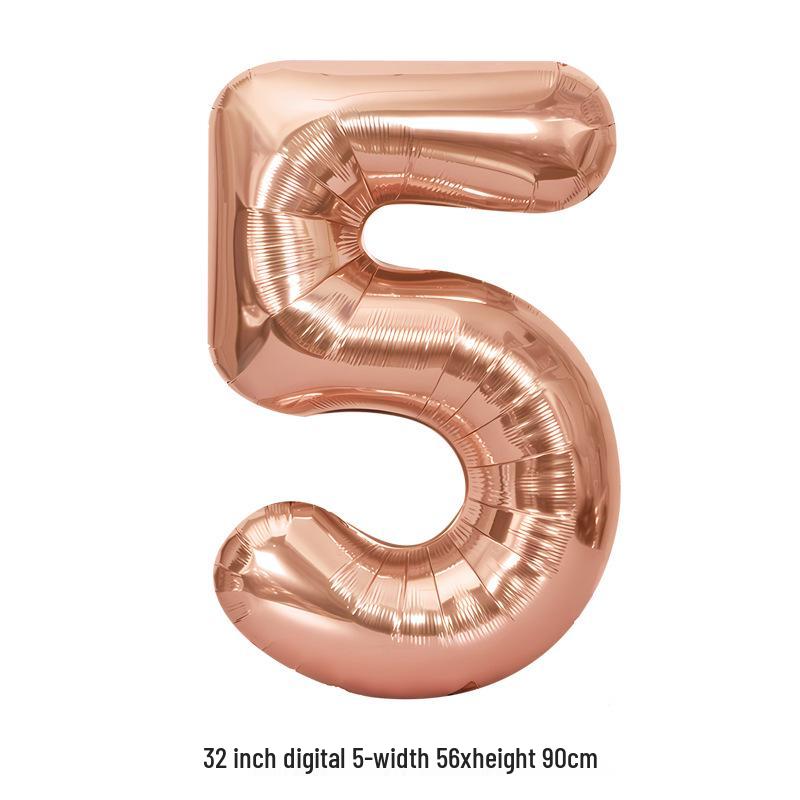 32-Inch White Number '40' Birthday Balloon, Aluminum Foil Party Decoration Prop