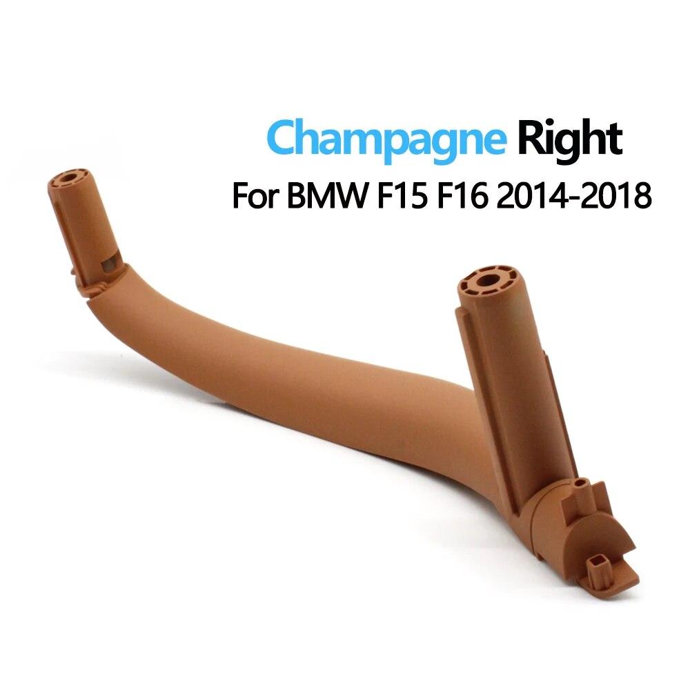 

Автомобильная левая и правая внутренняя дверь внутри ABS, накладка на ручку для BMW X5 X6 F15 F16 2014-2018 51417292243 51417292244 Champagne Right