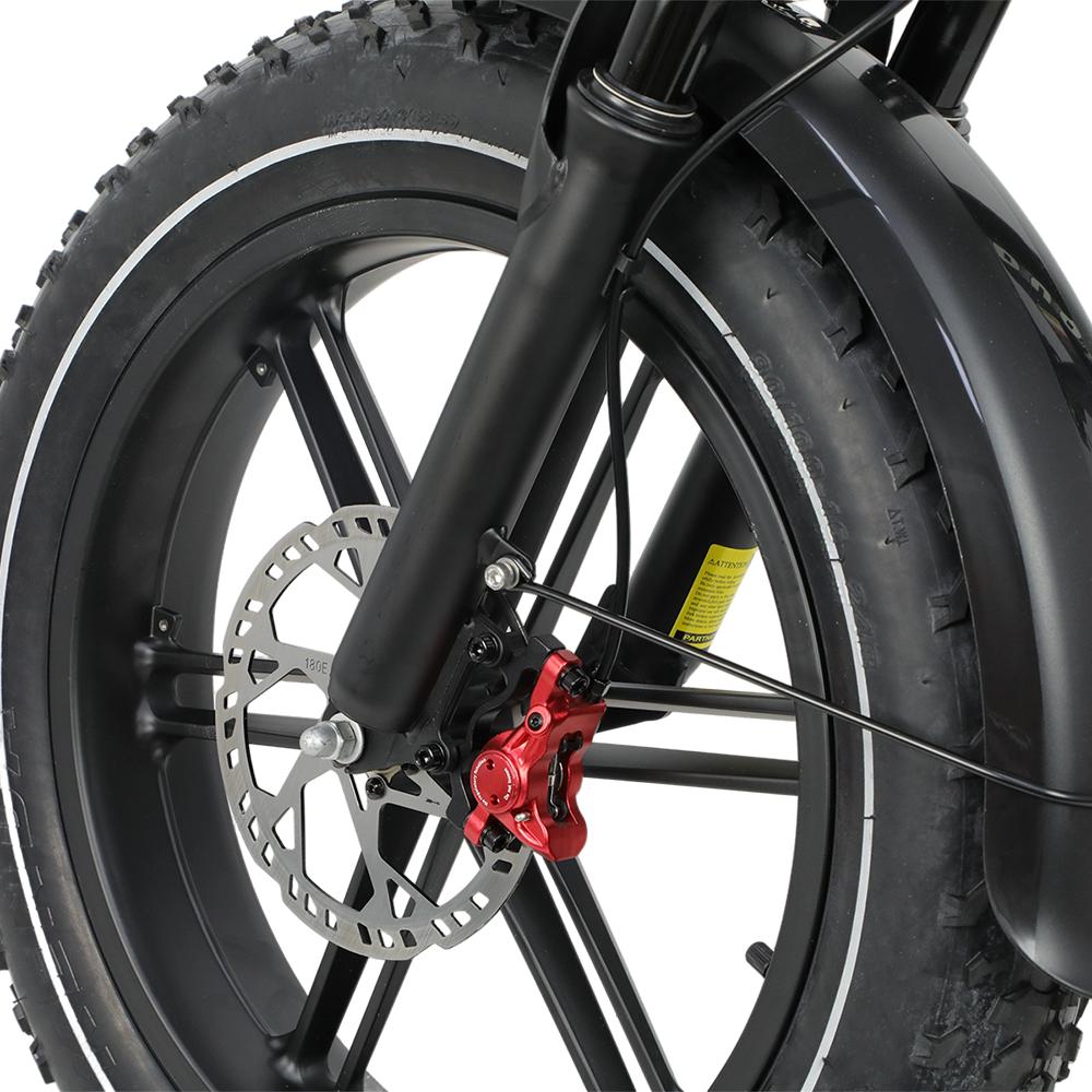 DUOTTS F20 E-Bike: 52V 27Ah Battery, 750W Motor, 20" Wide Tires, 140km Range, Smart 4G Network & App Control