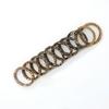 Leopard Pattern Hair Tie Elastic Scrunchies Fashion Towel Rings Hair Rope for Women Girl Daily Use Hair Ornament 5pcs