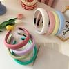 Versatile Headband Comfortable Fit Candy Color Thick Sponge Hair Hoop Daily Wear Makeup Hair