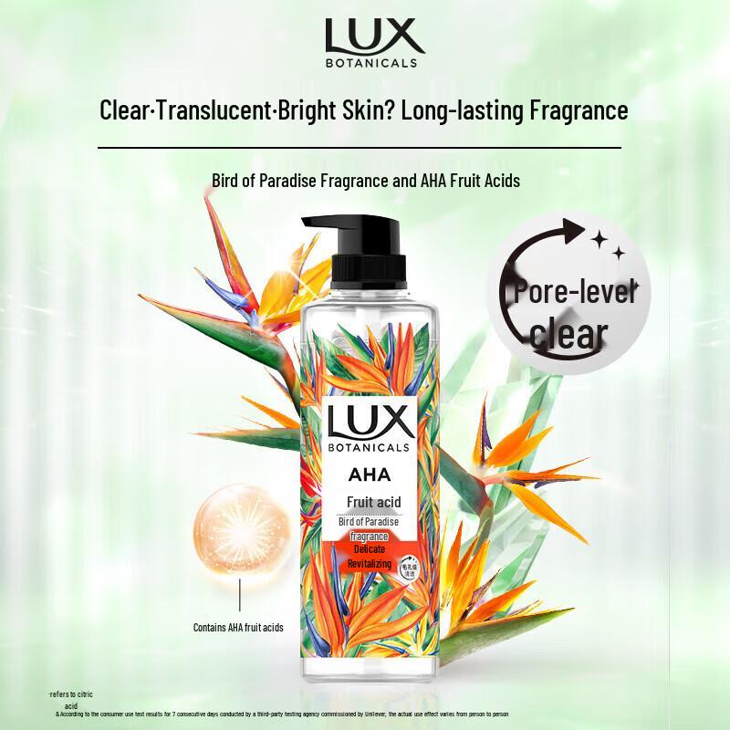 

Lux Botanical Bird of Paradise Scented Shower Gel