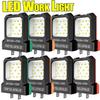 Power Tool Parts LED Work Light Adjustable High Brightness Outdoor Searchlight Durable Universal Lithium Battery Lamp