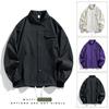 Jacket Men's Spring and Autumn New Japanese Loose Shirt Lapel Men's Top Cargo Ruffian Casual Jacket