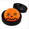 Lebensmittelechte Silikon-Totenkopf-Eiskugelform mit einfacher Entformung und Aufbewahrungsbox für Halloween, Hausbars, Cocktails