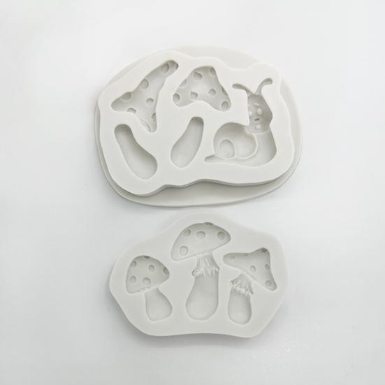 Φόρμα Κέικ Yousheng Σιλικόνη Τροφίμων Ανθεκτική στη Θερμότητα Μανιτάρι Σαλιγκάρια Φόρμα Φοντάν Εργαλείο Διακόσμησης Κέικ Κουζινικά Είδη