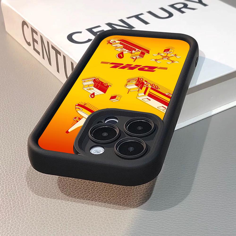 DHL Express Phone Case for iphone 17 16 Air 15 14 13 11 12 Pro Max Plus soft shell Cover