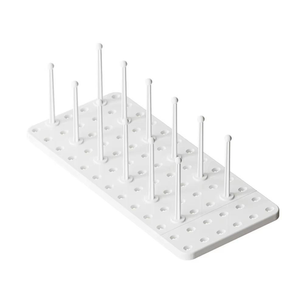 

Storage Drawer Kitchen Organizer Removable Drain Shelf Extendable Dish Rack Home Use