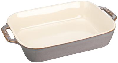 Rectangular Dish, Antique Gray, 27 X 20 Cm, Ceramic Gratin Dish, Oven and Microwave Safe [Official Japanese Retailer] Dish 40511-884