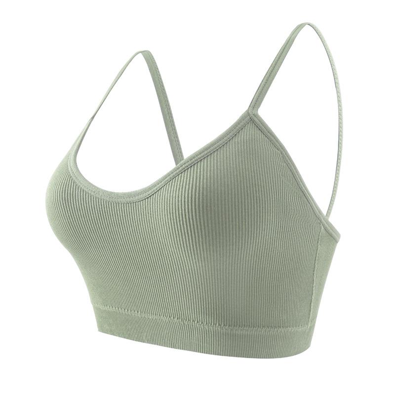 Women's Gathered Anti-shock Sports Fitness Yoga Collects Breasts One-piece Sling Back Underwear