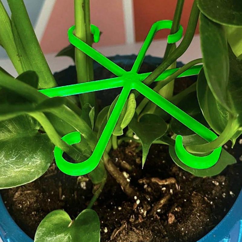 4pcs Of Plant Support Clips,Plant Support Fasteners,Sturdy Stem Clamps For Climbing Plants - Plastic Material,Or Indoor Climbing Plants Plant Supports