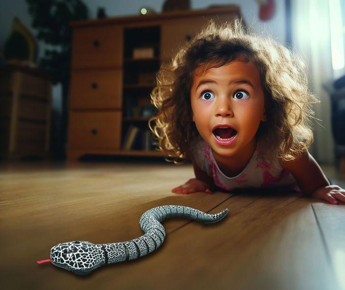 Zabawka wężowa amfibijna zdalnie sterowana bezprzewodowo