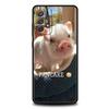 Cute little Pink Pig Phone Case for Samsung A51 A71 A21S A12 A11 A15 A25 A31 A41 A23 A33 A53 A73 A03S A05S A13 5G A35 A55 Cover