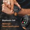 Outdoor Sports Smart Watch Men Bluetooth Call 1.39 Inch HD Display Health Heart Rate Monitoring Long Battery Life Smartwatch