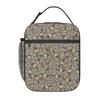 Dollar Bills Pattern Insulated Lunch Bag for Women Kids Portable Food Boxes Thermal Lunch Box Tote