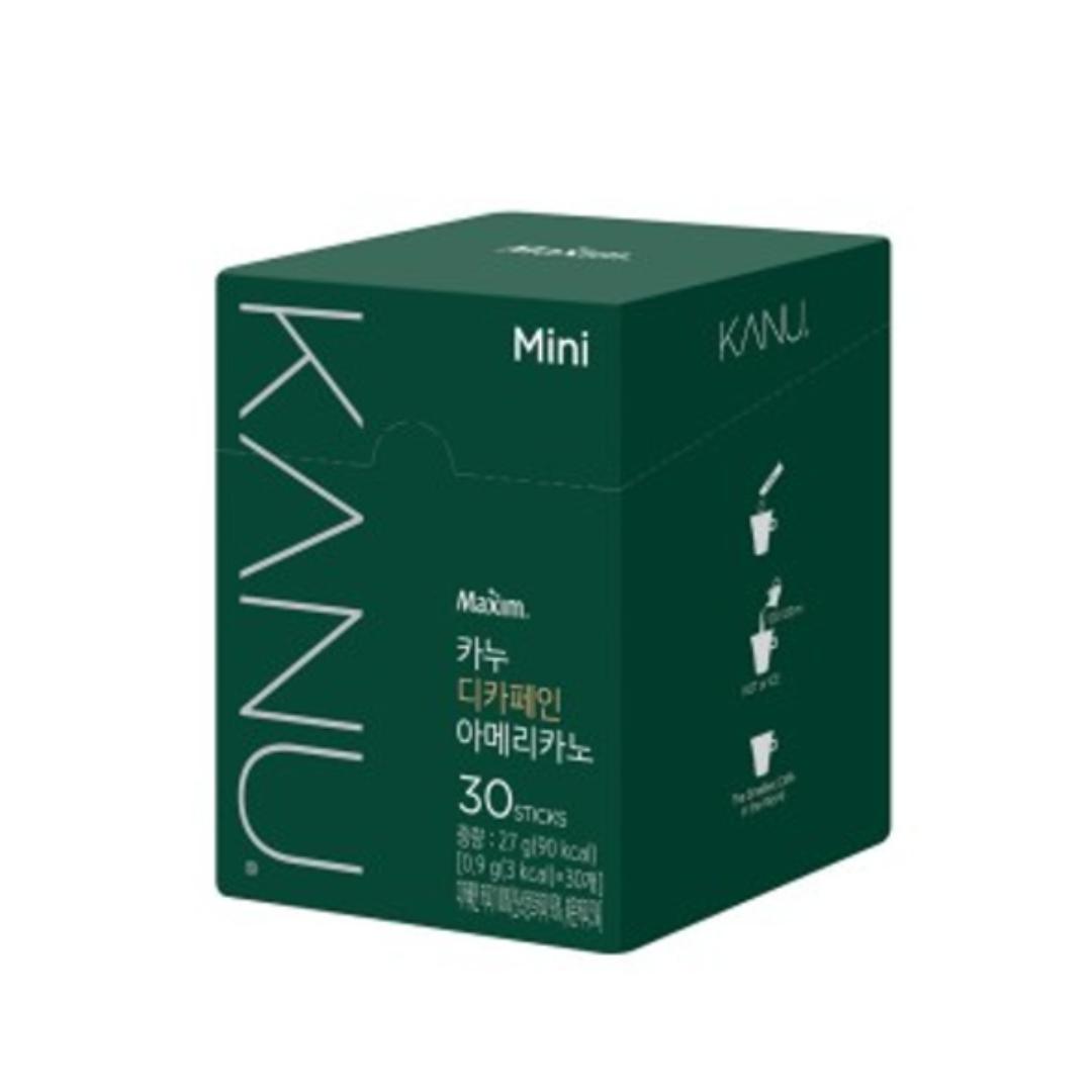 [Maxim] Кофе Kanu без кофеина Мини Декаф Американо 0,9 г x 30 шт.