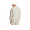 Adidas M Feelcozy Sweatshirt Casual Round Neck Drop Shoulder Long Sleeve Men Sweatshirt Gray IN6087