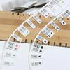 Reusable Piano Keyboard Note Silicone Piano Keyboard Sticker Piano Key Labels  Electronic Organ