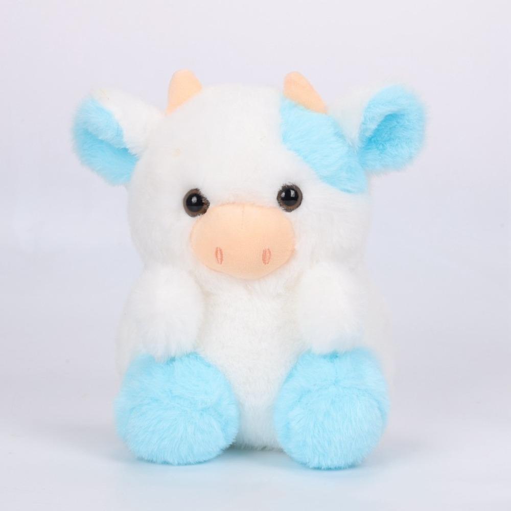 

Strawberry Doll Cow Plush Toy Pink Black Strawberry Cow Stuffed Animal Stuffed Cow Doll Kids Toy синий